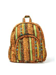 Dung Tích Lớn Daypack Thiết Kế Mới Ba Lô Nữ Chất Lượng Nữ Học Túi Du Lịch Cho Bé Gái - Màu vàng - Xem 1