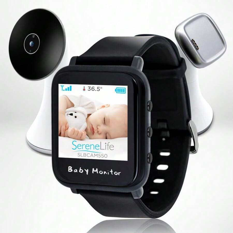 SERENELIFE Serenelife Smart Baby Monitor With Wearable Video Smart