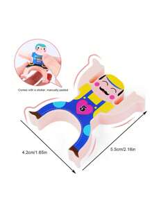 8pcs Hercules Balance Bricks Pro Building Blocks Stacking Arhat Puzzle, Plastic Toy Stickers Jenga Hercules Desktop Game