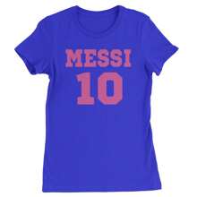 World Soccer Futbol Messiami Womens T-Shirt - Xanh đậm - Xem 1