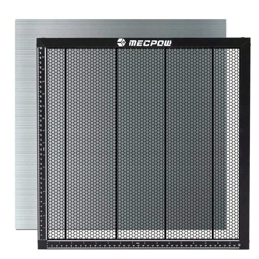 Mecpow Stół o strukturze plastra miodu Mecpow, Laserowy stół roboczy o strukturze plastra miodu do maszyny do grawerowania laserowego, Płyta laserowa o strukturze plastra miodu do szybkiego odprowadzania ciepła i ochrony stołu, H44 (440 x 440 x 22 mm)/H66 (650 x 650 x 22 mm)/H48 (450 x 850 x 22 mm)