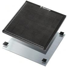 Mecpow Stół o strukturze plastra miodu Mecpow, Laserowy stół roboczy o strukturze plastra miodu do maszyny do grawerowania laserowego, Płyta laserowa o strukturze plastra miodu do szybkiego odprowadzania ciepła i ochrony stołu, H44 (440 x 440 x 22 mm)/H66 (650 x 650 x 22 mm)/H48 (450 x 850 x 22 mm)