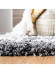 Safavieh Moroccan Tassel Shag 359 Indoor Power Loomed Easy Care Area Rug - Grey - View 2