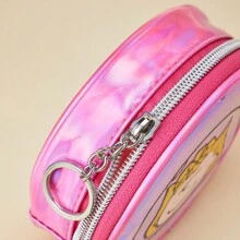 Miniso Snoopy The Little Space Explorer Collection Round Coin Purse(Pink) - Pink - View 7