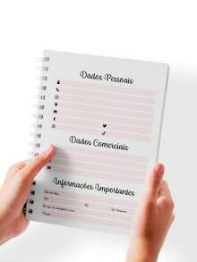 Caderno Ficha Anamnese Veterinária - Tamanho Único - Visão 4