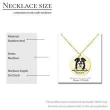 1 pieza Joyería personalizada para mascotas como regalo para la madre de la mascota - retrato personalizado de la mascota - collar con retrato del perro - retrato grabado a partir de una foto - joyería conmemorativa de mascotas