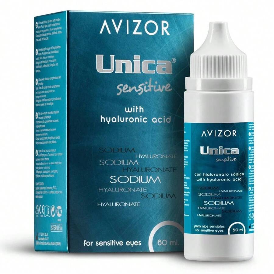 Unica Solución Para Lentes de Contacto 60 Ml - Blanco - Ver 1