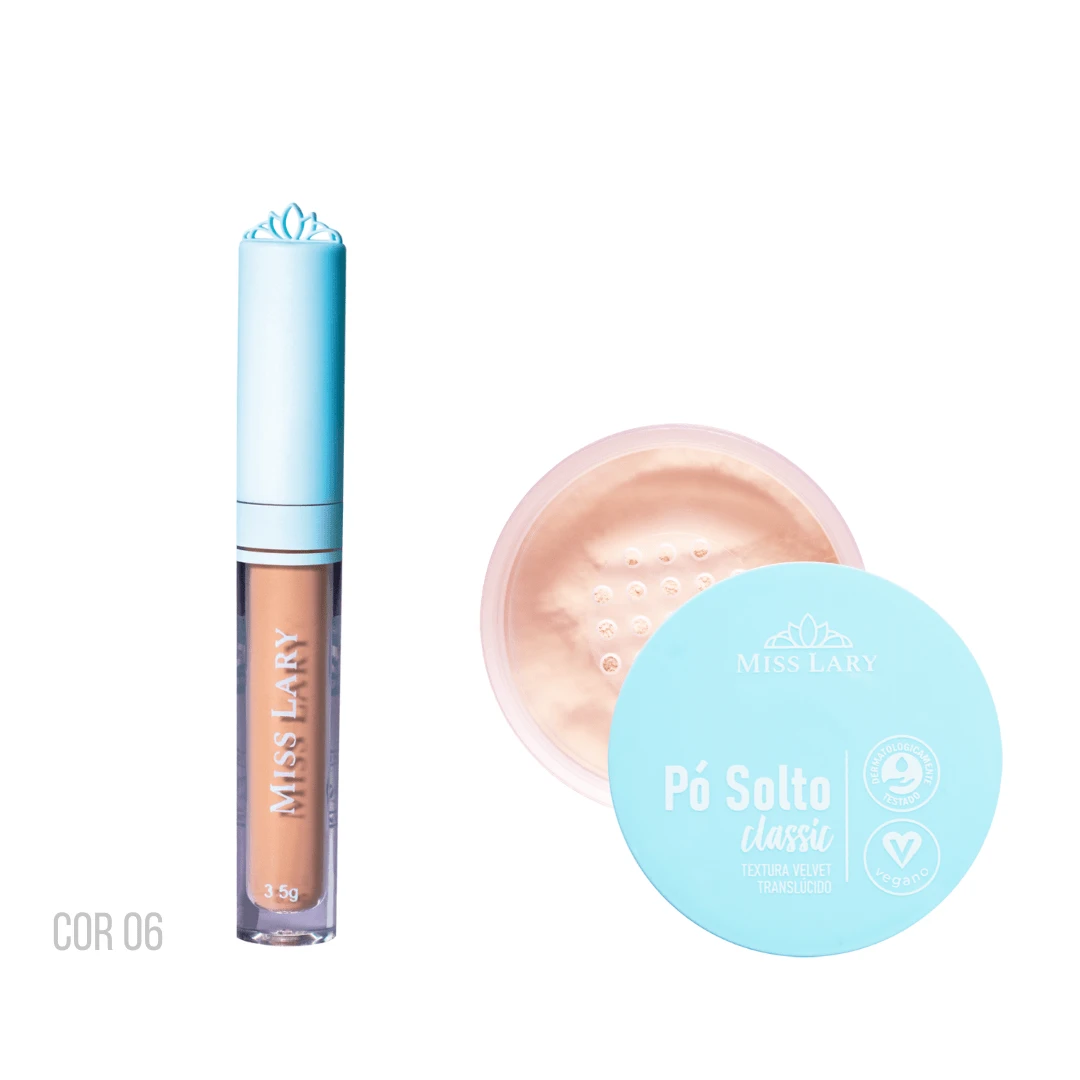 Miss Lary Makeup Sets - CHE KHUYẾT ĐIỂM 06 + PHẤN PHỦ - Xem 1