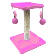 Promotion Cat Scratching Post With Exclusive Double Cat Toy - màu đen - Xem 2