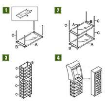 Shoe Racks - Navy Blue - View 4
