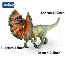 [Tem certificado infantil] Brinquedo modelo de dinossauro realista, estatueta de animal selvagem, brinquedo sensorial e presente de festa, adequado para decoração de quarto de crianças ou meninas e meninos