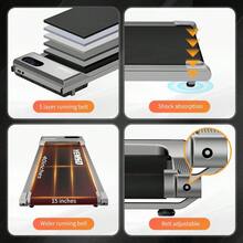 Walking Pad, Walking Pad Treadmill 330 Lb Capacity,3 In 1 Portable Under Desk Treadmill For Home And Office With Remote Control, LED Display - Grey - View 6