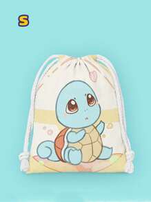 pokemon 1 Stück Pokemon Cartoon Kordelzugbeutel (kein Rucksack), geeignet für Männer und Frauen, kann zum Aufbewahren von Unterwäsche verwendet werden, ideal als Geschenk für Fans und Sammler zu Thanksgiving, Weihnachten und Geburtstagen