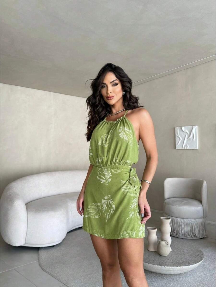 Women Jumpsuits - Màu xanh Bạc hà - Xem 1