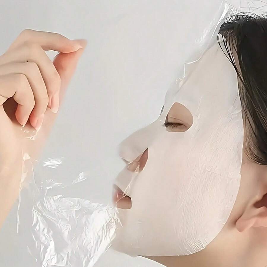 100入組一次性面膜貼，滋潤、鎖水的面膜紙，為您帶來清爽的面膜體驗 - 彩色 - 查看 1