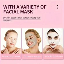 100入組一次性面膜貼，滋潤、鎖水的面膜紙，為您帶來清爽的面膜體驗 - 彩色 - 查看 4