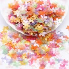 20g Paillettes 10mm Cup Five Finger Flower Sequin 1cm PVC Loose Sequins Pailette DIY Jewelry Making Clothing Sewing Accessories