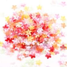 20g Paillettes 10mm Cup Five Finger Flower Sequin 1cm PVC Loose Sequins Pailette DIY Jewelry Making Clothing Sewing Accessories