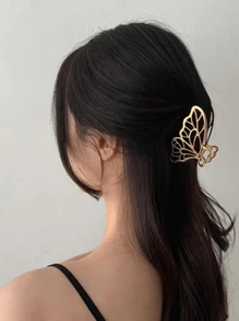 Hair Clips - 金色 - 查看 5