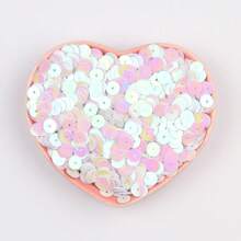 1500pcs (20g) Sequin 6mm DIY Plastic Loose Sequins Colorful Round Paillettes Decoration Sewing Wedding Dress Clothes DIY Sewing Craft Diy Embroidery Material - Multicolor - View 18