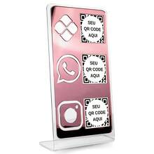 Plaques & Signs - Transparent and Pink - View 2