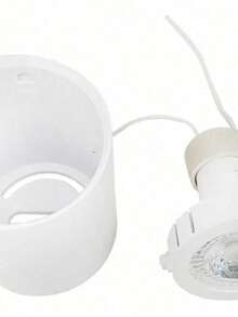 Spot Sobrepor Direcionável Redondo 7,5cm Gu10 Dicroica M2290 - Branco - Visão 7