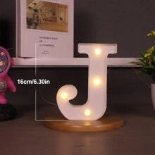1 Peça Luz de Letra de LED, Cenário de Proposta Romântica Surpresa, Presente de Natal, Decoração Central, Adequado para Decoração de Aniversário/Casamento/Aniversário/Dia dos Namorados/Halloween/Natal/Ano Novo 2025, Presente de Aniversário e Feriado Perfeito para Família, Decoração de Quarto, Decoração de Festa, Branco (Baterias Não Incluídas)