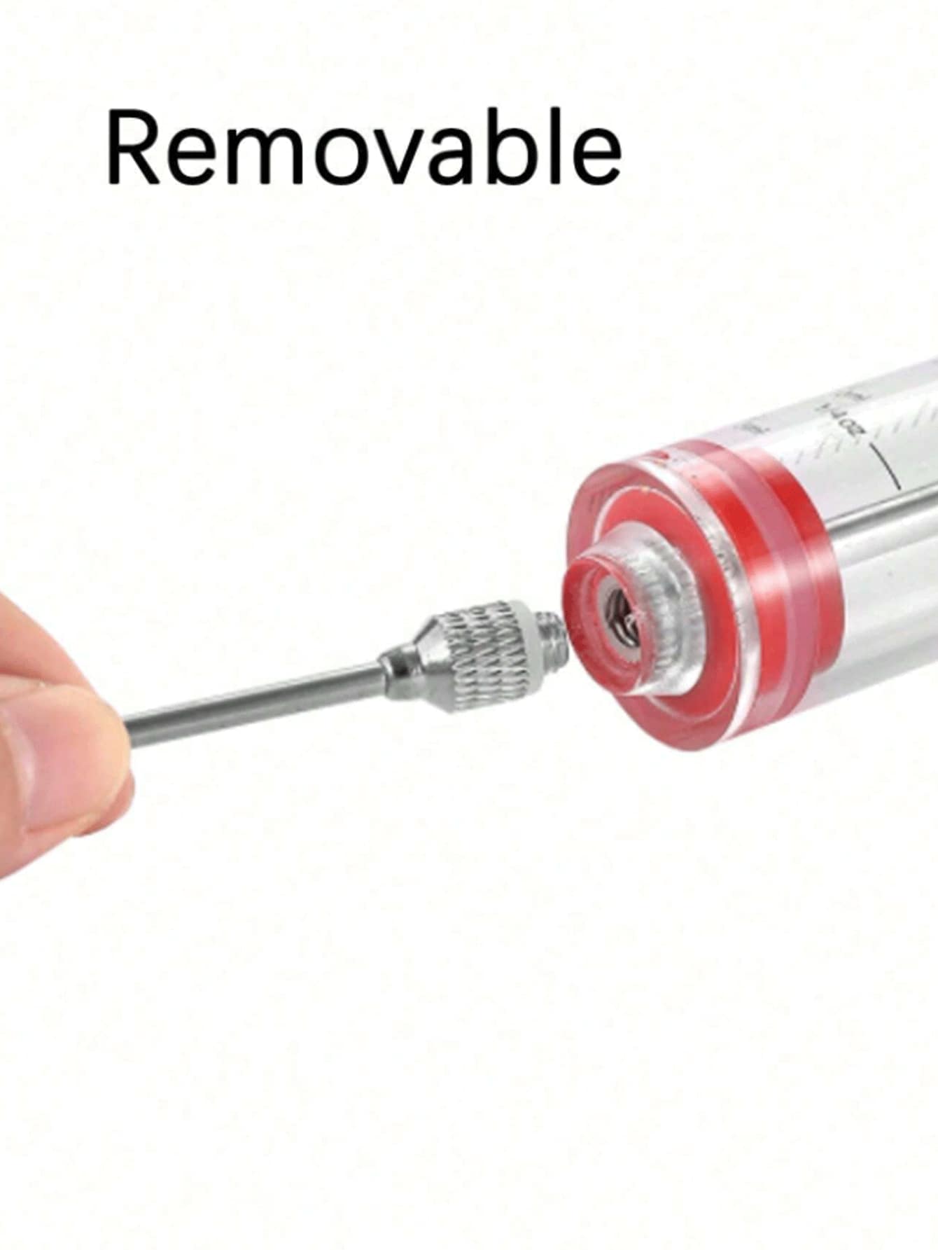 حقنة التوابل المطبخية استانلس استيل