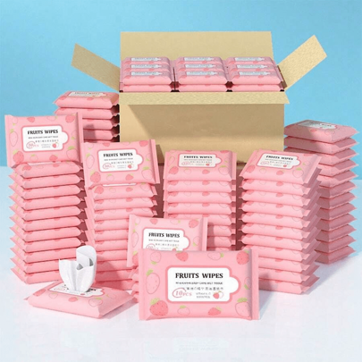 100pcs Wipes-10 Packs[There Are 10pcs Wipes In A Pack (10pcs Size Means Only 1 Pack Not 10 Packs Of Wipes, Read The Specs Before You Order)Portable Wet Wipes Disposable Cleansing Wipes, Kitchen Cleaning, Stain Cleaning,Suitable For Daily Household Cleaning Outdoor Travel Accessories,Halloween Christmas Gifts