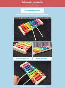 1pc Montessori Educational Toy Set, Improving Hand-Eye Coordination, Sense Of Time And Critical Thinking, Ideal Gift For Children Aged 3+