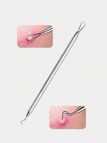 Acne Needle Set, Blackhead Remover, Pimple Extractor, Beauty Salon Grade Pimple Picker Tool - Silver - View 6
