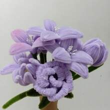 100/500 件浅紫色扭杆管道清洁器工艺用品、柔软的雪尼尔茎、万圣节蜘蛛紫色 DIY 项目扭杆礼物、6 毫米 X12 英寸毛茸茸的电线、家庭手工制作装饰品、灵活耐用的 DIY 艺术和创意手工艺项目装饰、可用作毕业礼物、毕业礼物、节日 DIY 工艺用品、DIY 艺术装饰创意工艺、节日手工制作 DIY 工艺制作用品 - 淺紫 - 查看 4