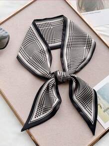 5 قطع/مجموعة وشاح حريري بولي بيستر بطبعة البيزلي للنساء، وأوشحة الرقبة والشعر، مناسبة كإكسسوارات شعر يومية، لتغليف الحقائب والهدايا، وتزيين العمائم والشراشف الرياضية، للمدرسة والجامعة، وأشرطة الرأس