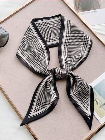 5 st/set kvinnor paisley polyester sidenhalsdukar och halsdukar och hårband, lämpliga för dagliga håraccessoarer, inslagningsväskor, presenter och klädsel pannband turban pannband svettband, skolsaker, college, pannband kvinnor bandanas mjuk huvudbonad kvinnor halsduk kvinnor hårband