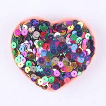 1500pcs (20g) Sequin 6mm DIY Plastic Loose Sequins Colorful Round Paillettes Decoration Sewing Wedding Dress Clothes DIY Sewing Craft Diy Embroidery Material - Multicolor - View 3