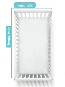 1pc Summer Baby Fitted Sheet Cover Kindergarten Mattress Cover, 56*100cm - Multicolor - View 6