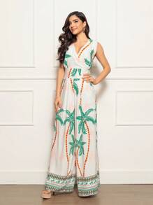 Women Jumpsuits - Green - View 3