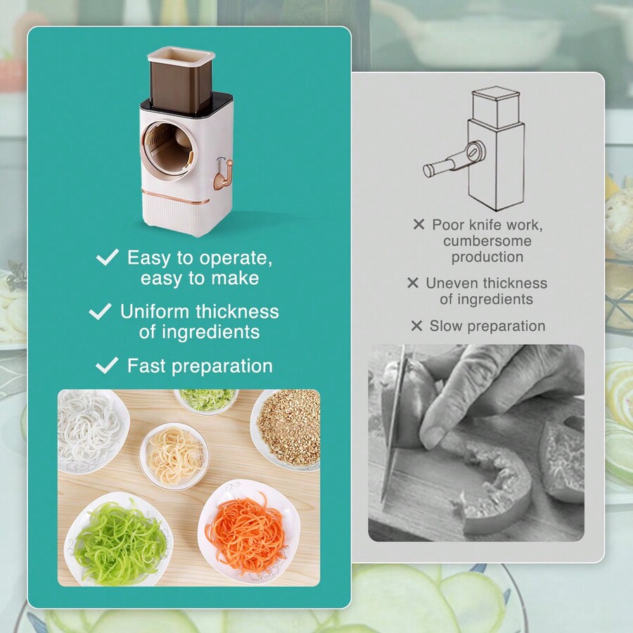 SYNEXA New And Upgraded For 2024 Storm Electric Vegetable Chopper Quick Chopping Safe And