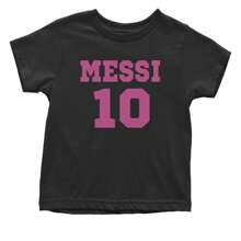 World Soccer Futbol Messiami Infant One-Piece Romper Bodysuit And Toddler T-Shirt - Màu tím - Xem 11