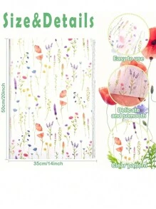 10 张/25 张薰衣草花和梨纸花印花礼品包装纸，适用于圣诞节、节日、婚礼、派对、生日、毕业礼物包装、鲜花包装、服装内衬、水果包装 - 多色 - 查看 2