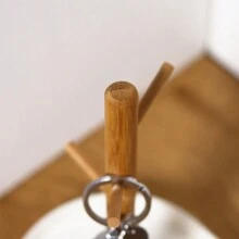 1入組北歐風格樹枝形托盤鑰匙掛鉤，多功能桌面收納盤化妝品收納盤裝飾擺件，適用於客廳和入口處 - 彩色 - 查看 8