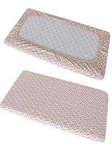 1pc Summer Baby Fitted Sheet Cover Kindergarten Mattress Cover, 56*100cm - Multicolor - View 7