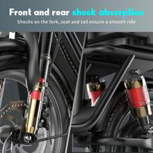 Electric Scooter Adults, 500W(650W Peak) Motor, 25mph Speed 30Miles Long Range Electric Scooter With Seat, Dual Disc Brakes, 48V 15AH E Scooter For Commuter, Travel - 美規A型插(110-127V) - 查看 3