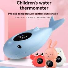 1pc Cartoon Shaped Baby Bath Thermometer, Cute Electronic Water Temperature Monitor For Kids, Suitable For Soaking Bathtubs - Thermometer - View 3