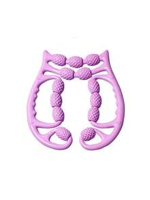 1pc Purple 13-Wheel PP Material Circular Leg Clip Massager For Leg Muscles Relaxation, Yoga And Slimming - Purple - View 3