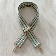 Colorful Embroidered Pattern Bag Strap, Adjustable Shoulder Strap, Round Dot Jacquard Design Bag Handle Travel Accessories - Multicolor - View 6