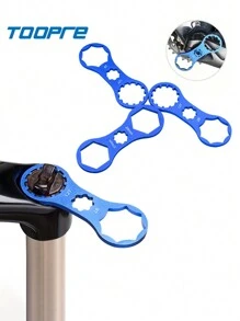 1pc Bicycle Front Rear Repair Tool For Mountain Bike, Used For Installing Wrenches - Multicolor - View 2