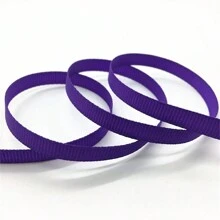 1入組5碼6mm聖誕格織帶，適用於聖誕婚禮裝飾、DIY禮品包裝及聖誕裝飾