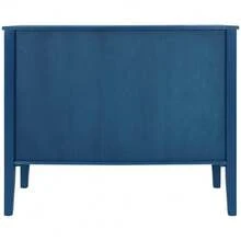 Accent Storage Cabinet Wooden Cabinet With Adjustable Shelf, Antique Gray, Entryway, Living Room, Study Room - Nhiều màu - Xem 6