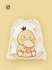 pokemon 1 Stück Pokemon Cartoon Kordelzugbeutel (kein Rucksack), geeignet für Männer und Frauen, kann zum Aufbewahren von Unterwäsche verwendet werden, ideal als Geschenk für Fans und Sammler zu Thanksgiving, Weihnachten und Geburtstagen